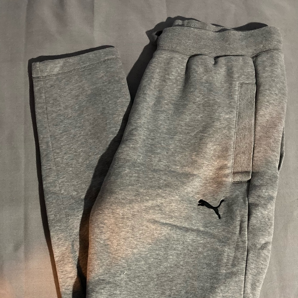 Light Grey Puma Joggers